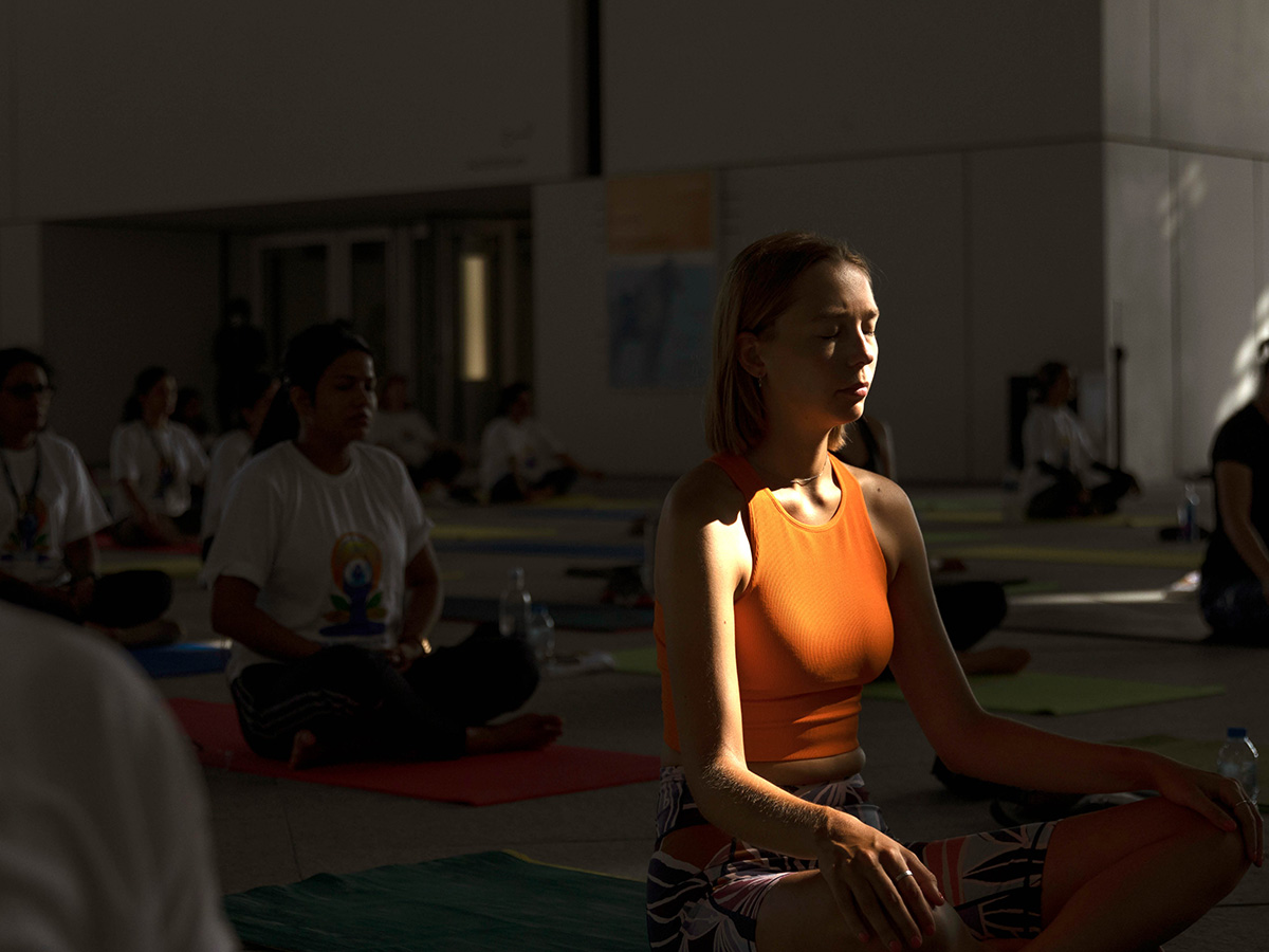 Celebrate World Yoga Day With A Free Session At Louvre Abu Dhabi Time