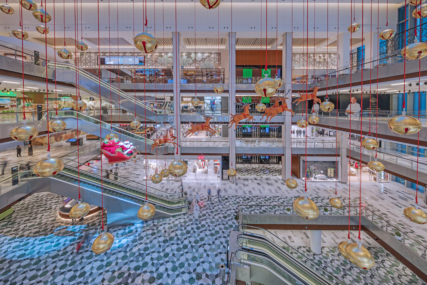 The Galleria Mall at Al Maryah Island in Abu Dhabi, United Arab Emirates  Stock Photo - Alamy