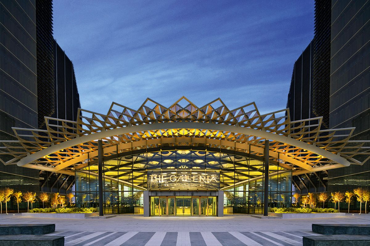 The Galleria Mall at Al Maryah Island in Abu Dhabi, United Arab Emirates  Stock Photo - Alamy