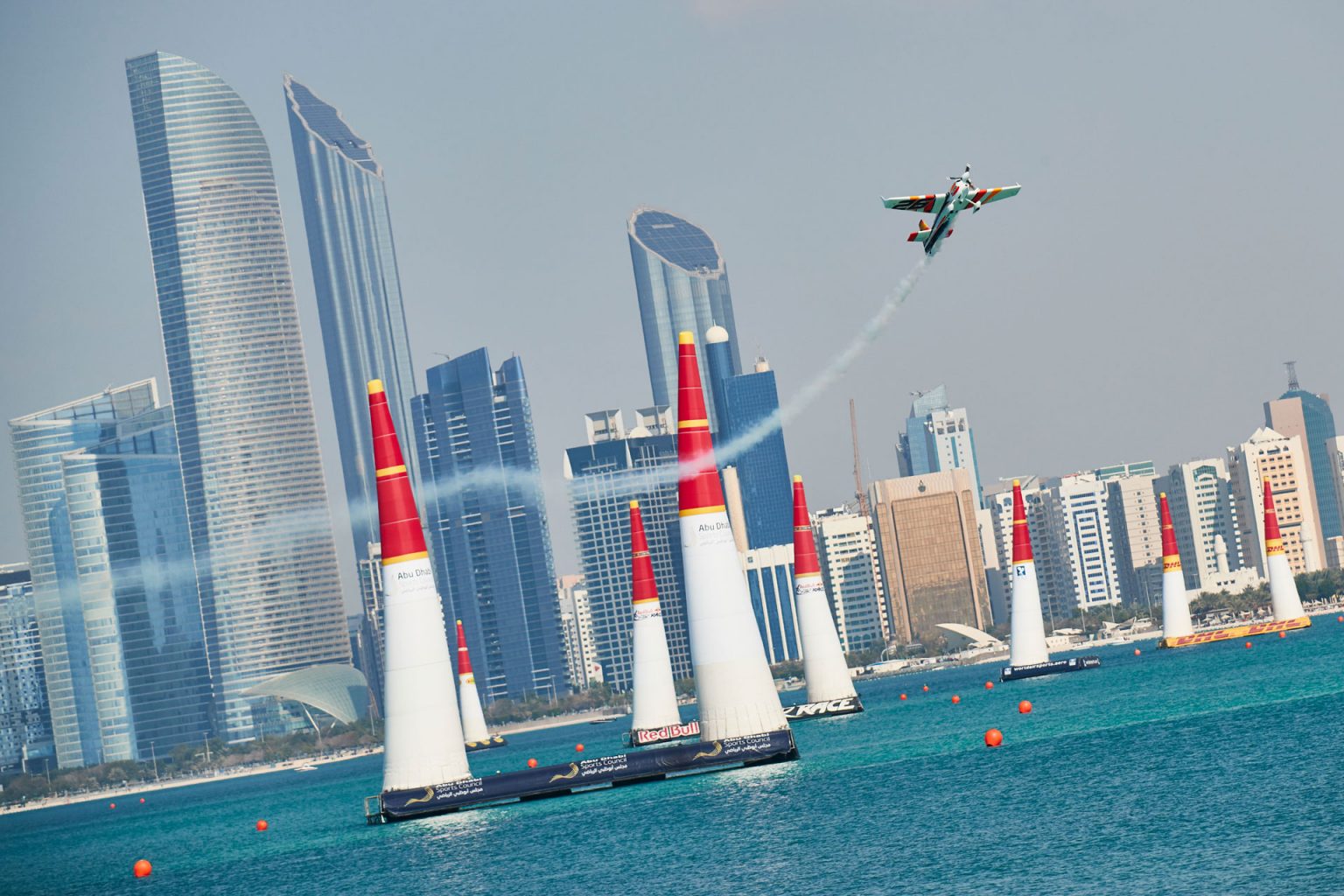 See The 2019 Red Bull Air Race From Abu Dhabi’s A’l Bahar 