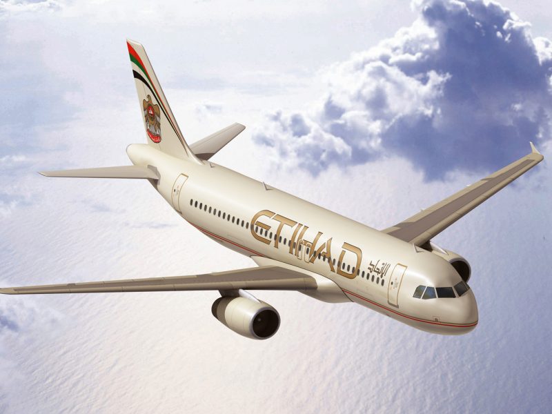 Everywhere Etihad Airways is flying to right now