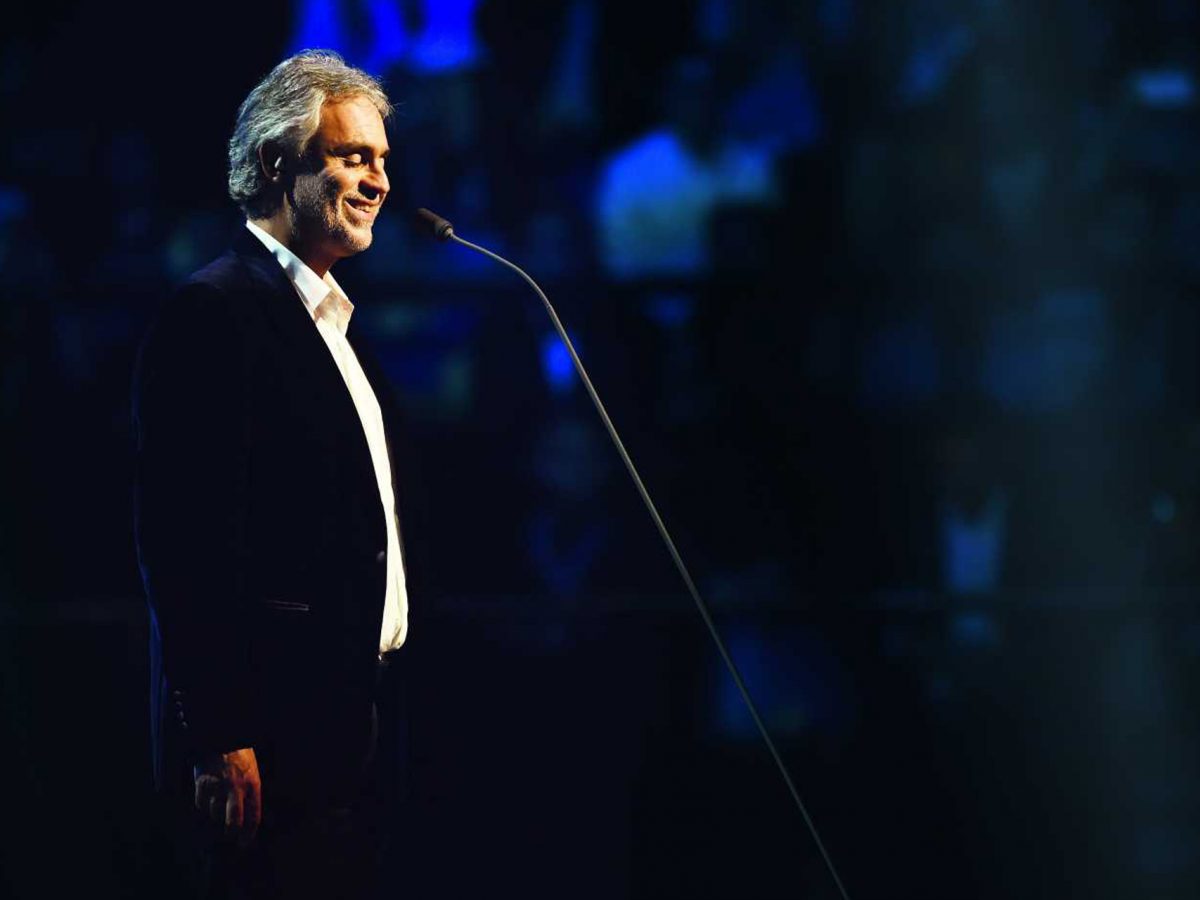 In pictures: Andrea Bocelli live in Abu Dhabi