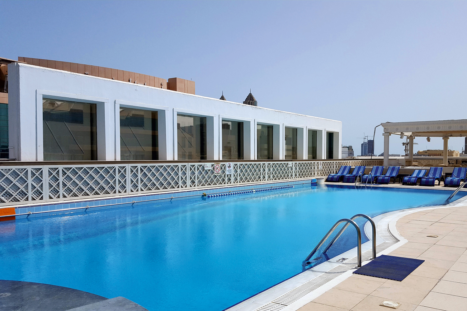 Get lunch, pool access and a drink for Dhs129 at the Crowne Plaza Abu ...