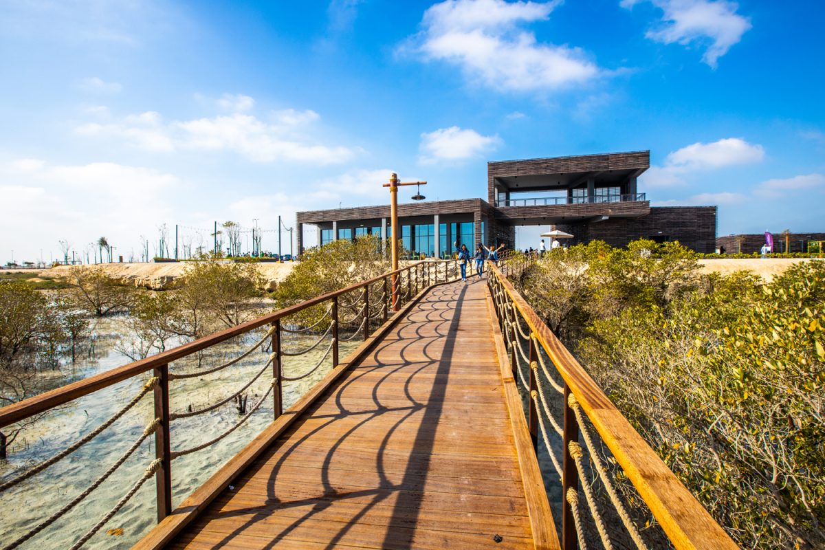 Amazing pictures of Abu Dhabi's new Jubail Mangrove Park