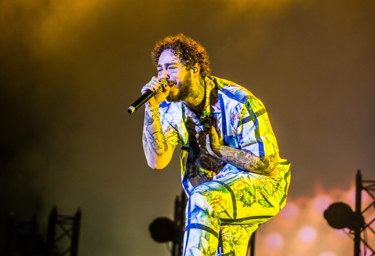 Post Malone at Abu Dhabi F1 Grand Prix 2018 – in pictures