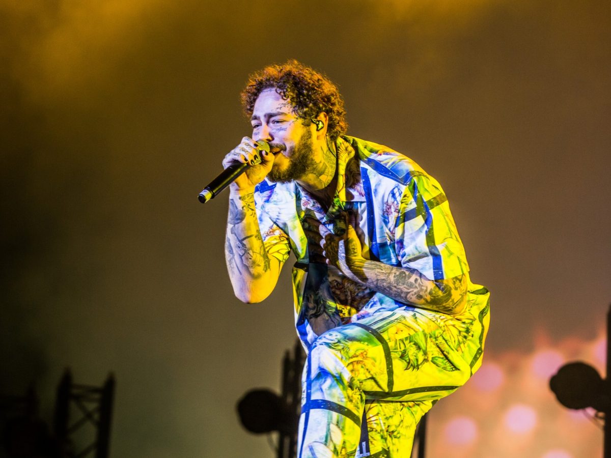 Post Malone at Abu Dhabi F1 Grand Prix 2018 – in pictures