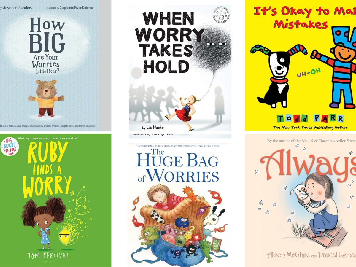 Six children's books to help them deal with anxiety