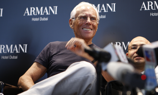 Giorgio Armani in Dubai | Time Out Abu Dhabi