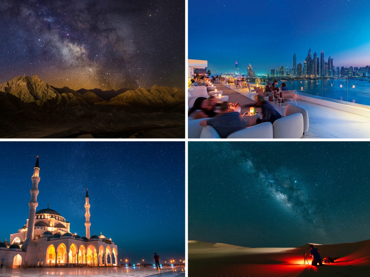 Amazing pictures of the UAE sky at night