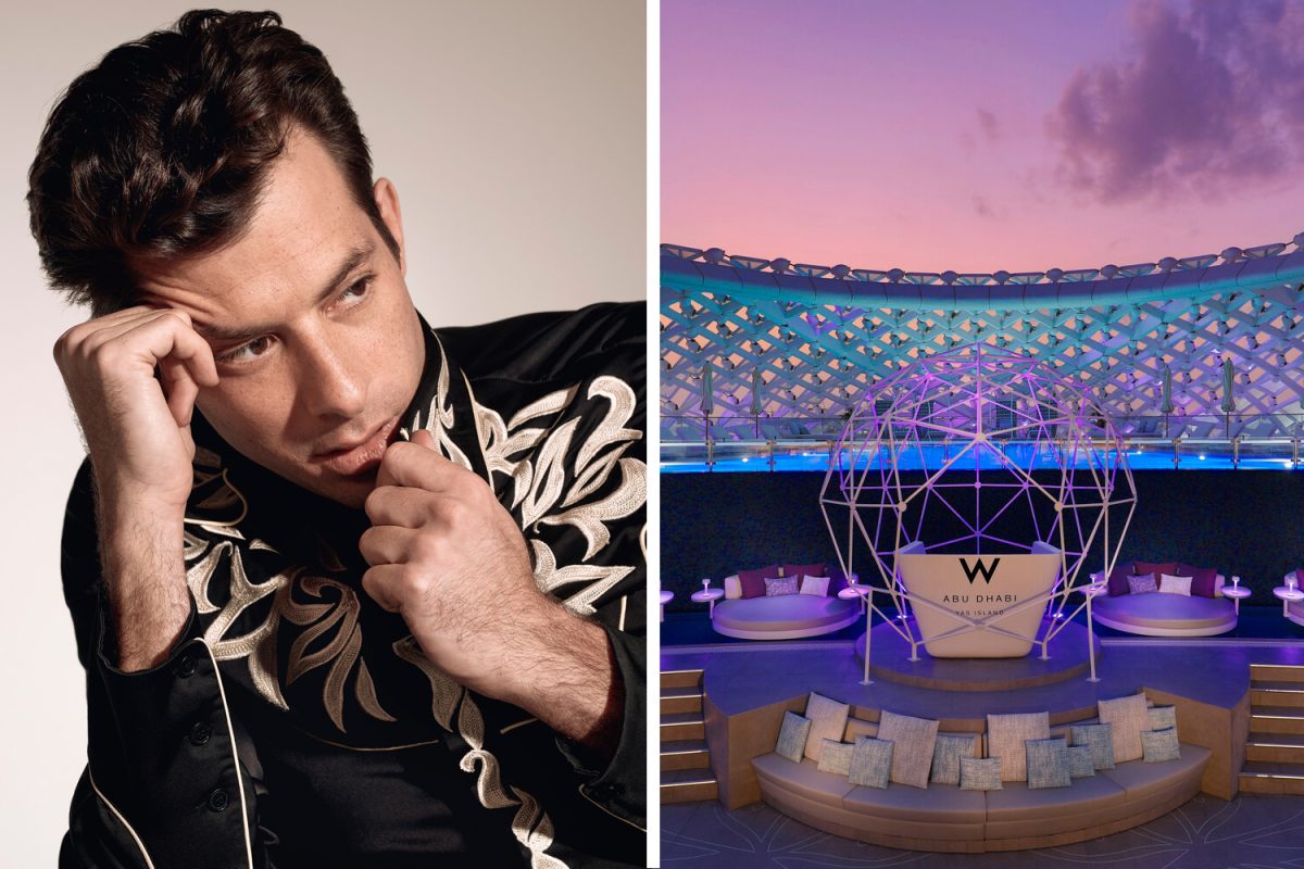 World famous DJ Mark Ronson is playing at WET Deck