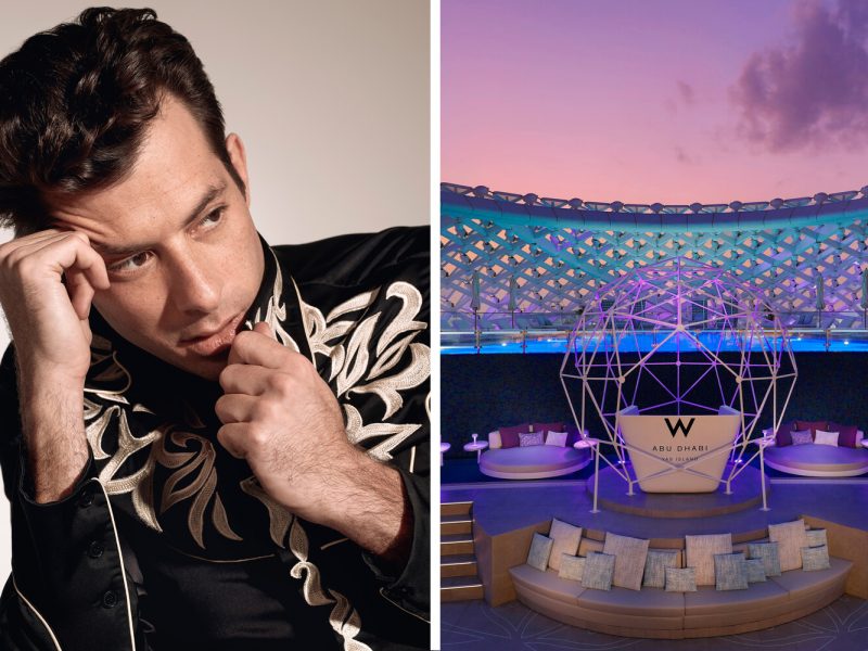 World famous DJ Mark Ronson is playing at WET Deck