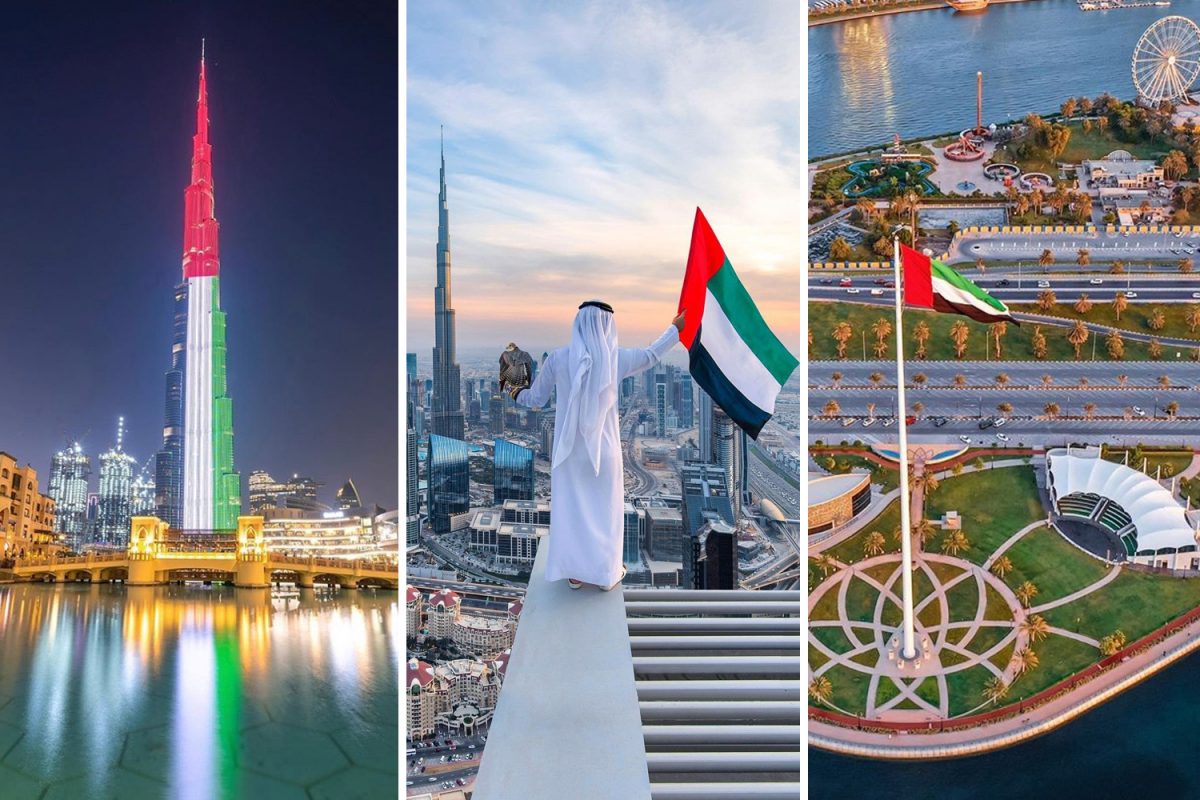 10 stunning pictures of the UAE's flag to mark UAE Flag Day