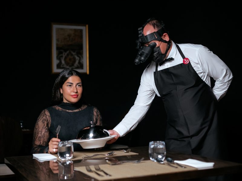 Why you need to experience Abu Dhabi's first dining in the dark concept