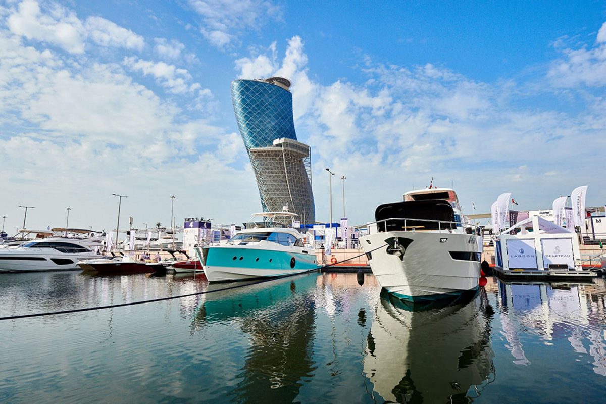 A massive boat show is sailing into Abu Dhabi