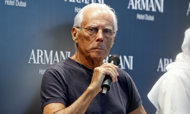 Giorgio Armani in Dubai | Time Out Abu Dhabi