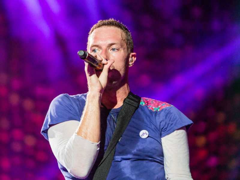 Cold Play Expo 2020 Dubai: Chris Martin performing during concert