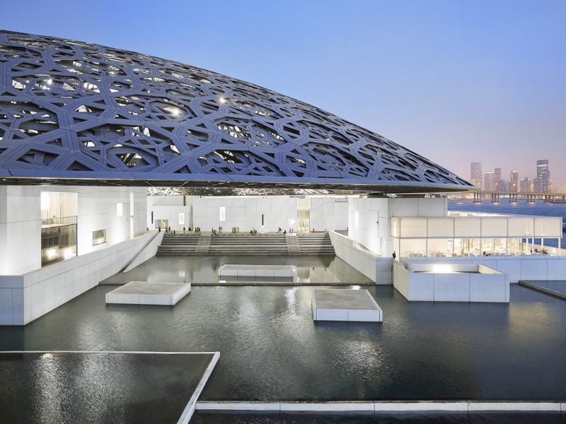 future view from Louvre Abu Dhabi residences