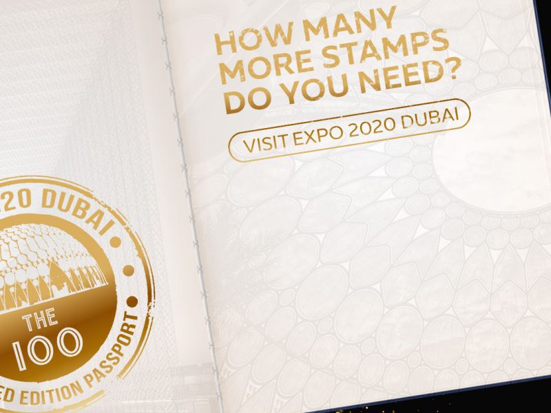 Expo 2020 Dubai White Passport