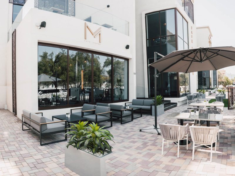 M1 Café & Lounge terrace