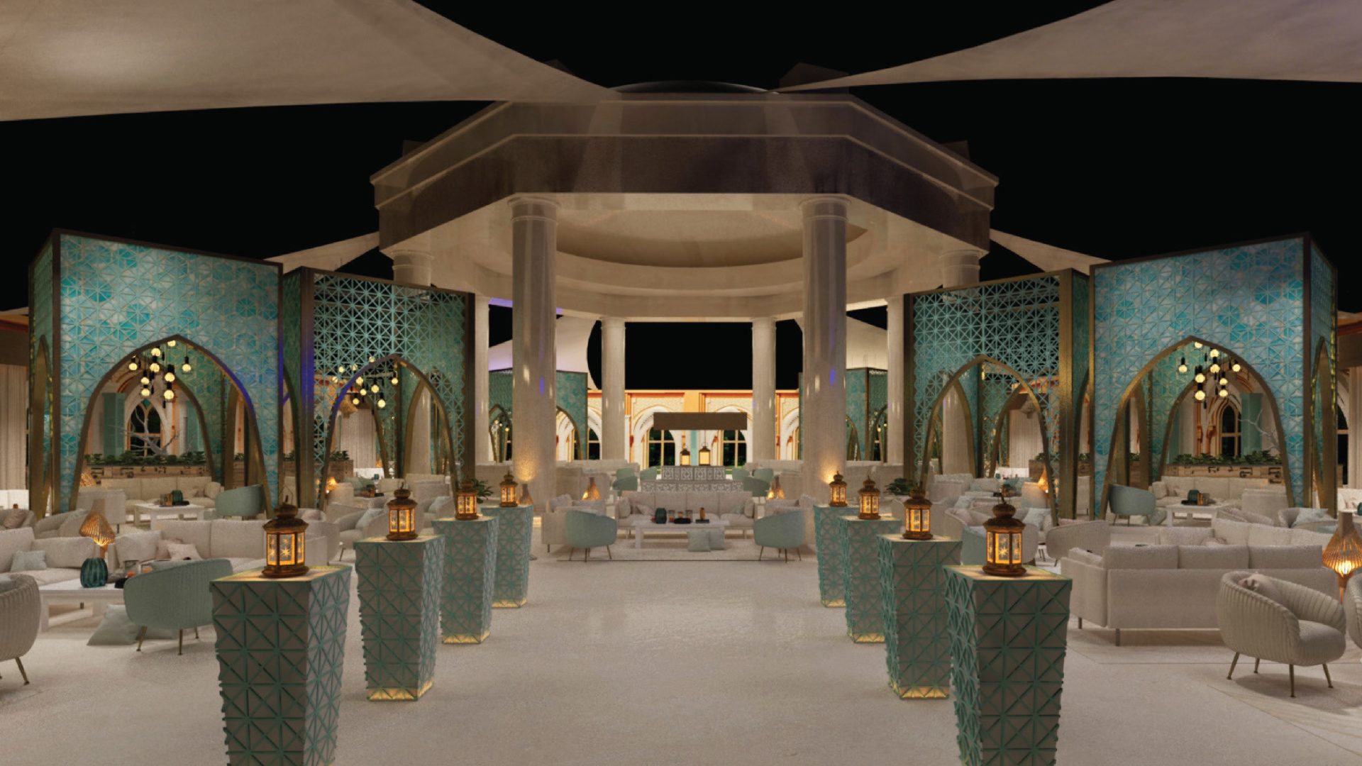 Have suhoor at the Emirates Palace Oriental Café tent 2022