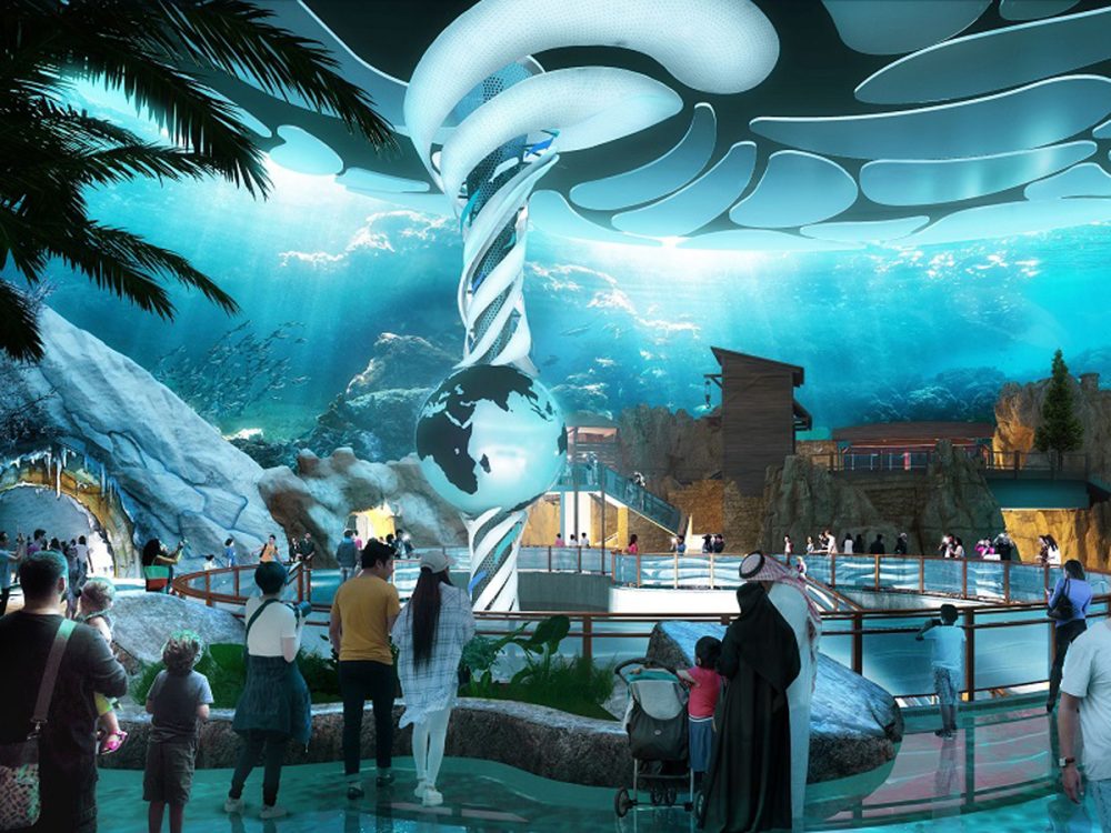 SeaWorld Abu Dhabi on Yas Island is on track to open in 2023