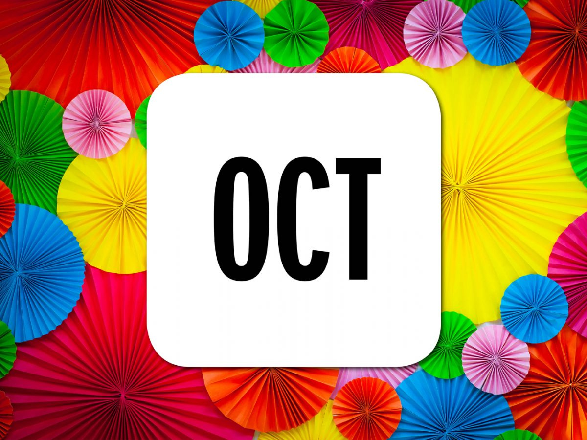 things to do in October