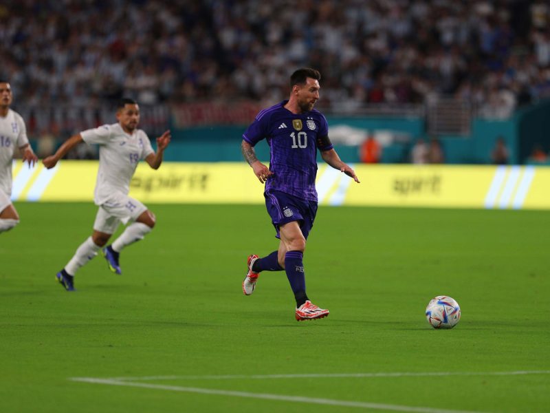 Lionel Messi in Abu Dhabi