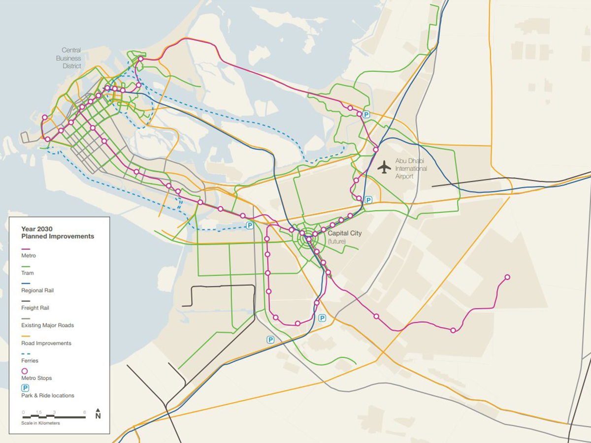 Abu Dhabi Public Transport Plans 