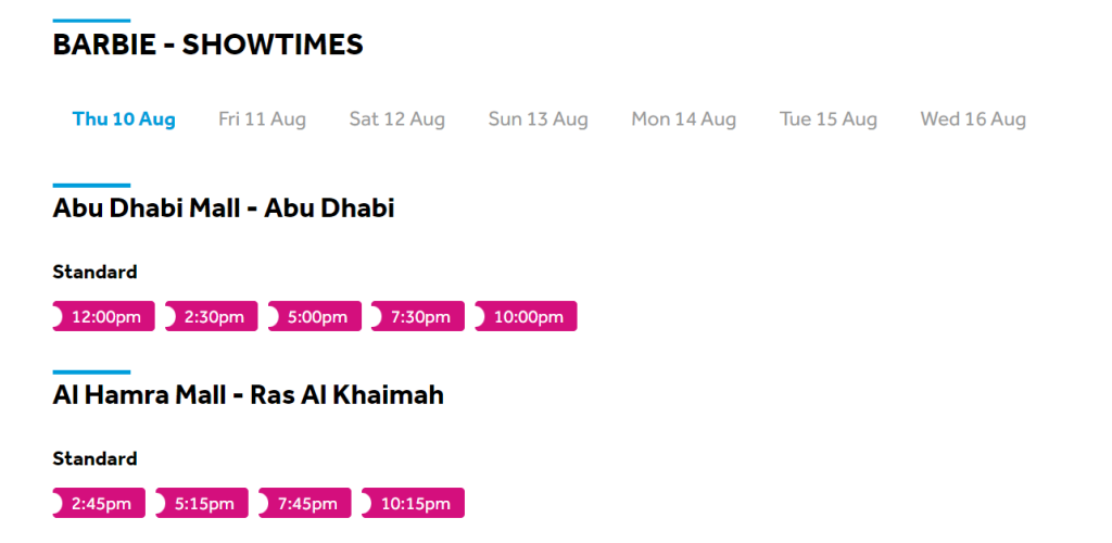 Barbie Movie Update Uae Release Date Confirmed Plus Tickets And More Time Out Abu Dhabi 8999