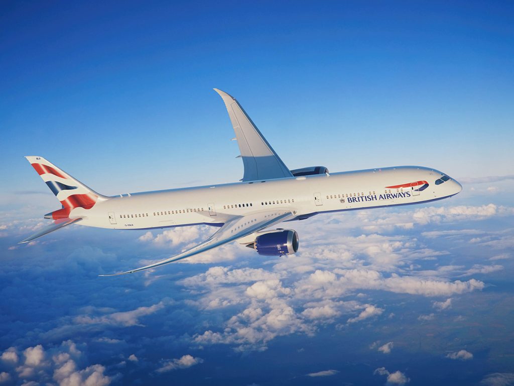 british airways travel to uae