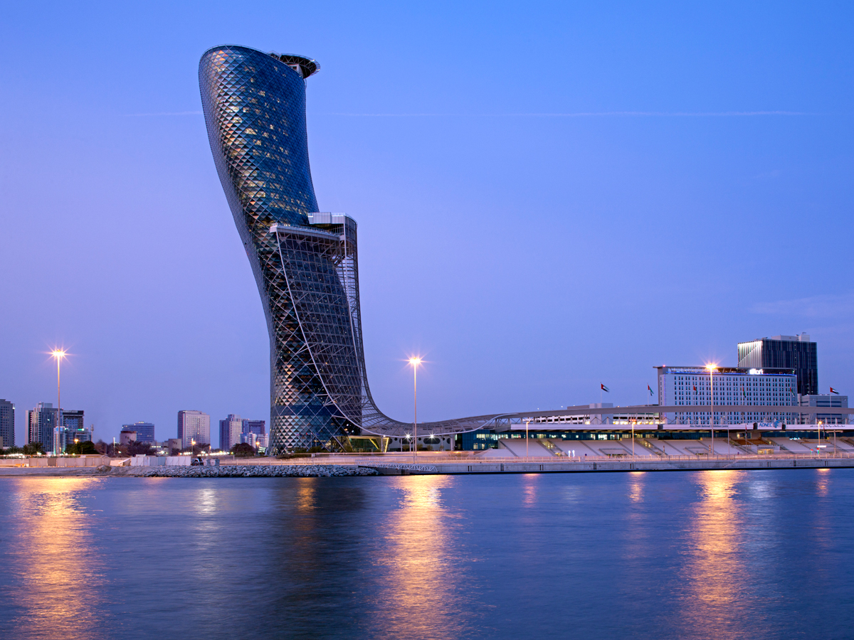 Win A Staycation For Two At Andaz Capital Gate Abu Dhabi The Iconic Leaning Tower Of Abu Dhabi