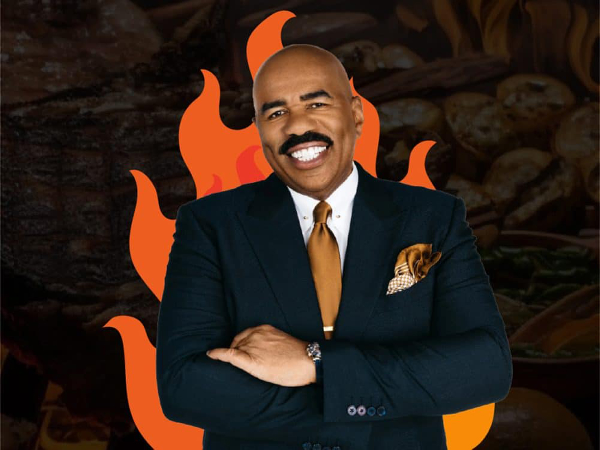 Steve Harvey interview show us what you've got at the Open Fire