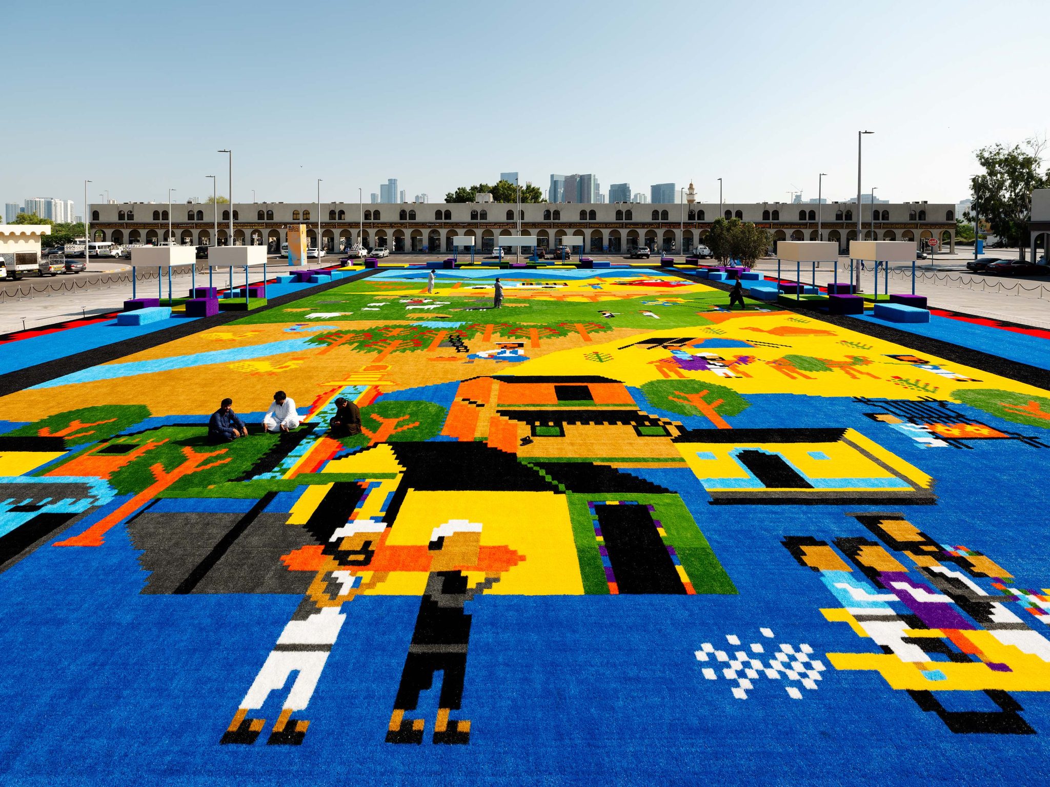 Public Art Abu Dhabi Biennial where to find all the artworks and the